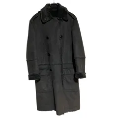 Calvin Klein カルバンクライン コート ジャケット アウター ロング ブラック レディース L【RE346】のサムネイル