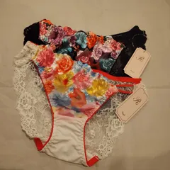 Regalo　【2枚セット】ショーツ　ブラック　ホワイト　Mサイズ