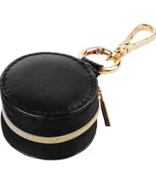 ジュエリー ホルダー キーチェーン,キーホルダージュエリーホルダー - ジッパー付き収容ポーチ バッグ内整理 女性 スポーツ ジム 車 仕事向け