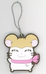 【中古】キーホルダー マフラーちゃん ハムちゃんず★ラバーチャーム 「一番くじ とっとこハム太郎 ～ハムちゃんず!とっとこ登場なのだ!～」 K賞