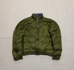 モンベル ジャパン アルパイン カーキ ダウン ジャケット