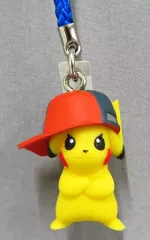 【中古】雑貨 サトシのピカチュウ(シンオウキャップ) 「ポケットモンスター 根付マスコット MOVIE 20th Ver.」