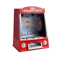 kaitou クレーンゲーム おもちゃ 本体 家庭用 自宅 ゲームセンター 卓上 BGM&LED付き ホビー キャッチャー (コインゲーム) [並行輸入品]po