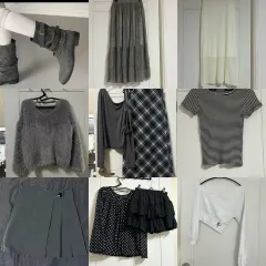 モノトーン 服 コレクション / 後ろページあり / 交換可能 abley ムシンサ