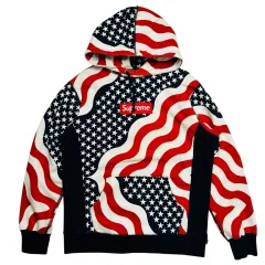 2026年最新supreme 【XLサイズ】SupremeBoxLogoHooded 星条旗 2026年最新supreme 【XLサイズ】SupremeBoxLogoHooded 星条旗