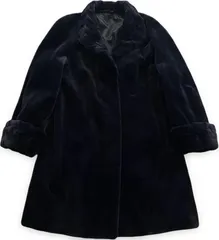 【希少】SAGA MINK サガミンク 銀タグ ミンクファー コート 毛皮 リアルファー レディース ロング丈 Aライン セレブ 高級 フリーサイズ