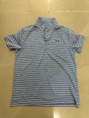 *UNDER ARMOUR ゴルフ ポロシャツ 半袖 オーバーサイズ XXL (105-110)