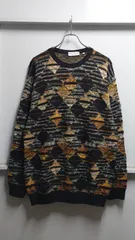 90’s Fantasie di Settembre イタリア製 3D Knit Sweater L