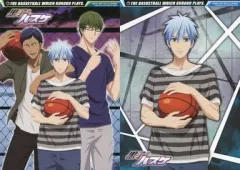 【中古】キャラカード(キャラクター) 黒子テツヤ/黒子テツヤ＆緑間真太郎＆青峰大輝 フォトコレクションアルバムver.B (2枚入り) 「黒子のバスケ」 ジャンプフェスタ2014限定