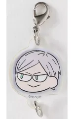 【中古】キーホルダー 灰羽リエーフ 「ハイキュー!! ジロリ トレーディングつながるアクリルチャーム -春高ver.-」