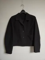 UNIQLO U ブラック ワークジャケット S