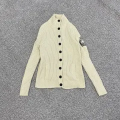 XS ラルフローレン レディース ニット ボタン ハイネック カーディガン 0102HS1