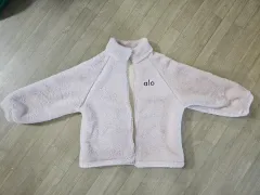 ピンク フリース ジャケット