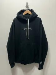 ナイキ Just do it フードTシャツ ブラック XL