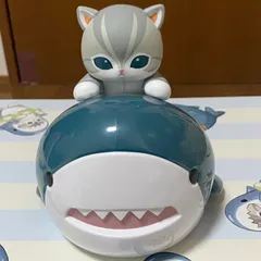 【モフサンド】サメにゃん☆ころころクリーナー/粘着クリーナー