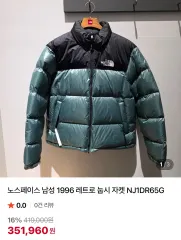 THE NORTH FACE ザノースフェイス ヌプシ ショートダウン DARK GREEN