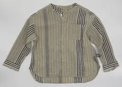 【新入荷!!】☆セット割対応☆ ブリーズ キッズ ストライプ シャツ 120cm （1916）