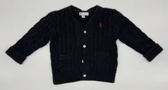 【新入荷!!】☆セット割対応☆ ラルフローレン ベビー ニット カーディガン 12M（1928）