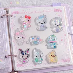 ボンボンどろっぷ サンリオ おすそ分けシール ハート 立体シール ボンボンドロップシール キラキラ シール帳