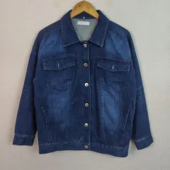 CECIL McBEE セシルマクビー デニムジャケット ネイビー Mサイズ レディース 古着 ギャル Y2K
