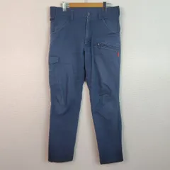 Forecast フォーキャスト カーゴパンツ 無地 ネイビー Lサイズ メンズ 古着 ワーク系 ミリタリー アメカジ
