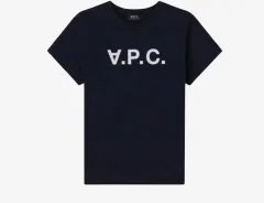 A.P.C. アーペーセー 半袖 Tシャツ ネイビー S