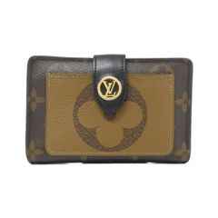 美品】ルイヴィトン モノグラムリバース ジュリエット 折財布 1272 