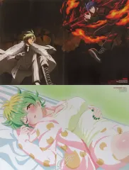 【中古】ポスター 両面A3ピンナップ(二つ折) 一ノ瀬四季＆桃宮唾切/帝乃三和 「桃源暗鬼/帝乃三姉妹は案外、チョロい。」 月刊ニュータイプ 2025年10月号綴じ込み付録