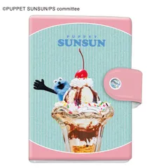 パペットスンスン シールバインダー本体(リフィル10枚入り) スイーツ