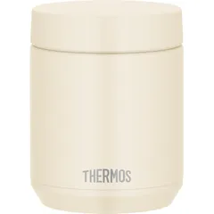 【新着商品】【食洗機対応モデル】 サーモス 真空断熱スープジャー 400ml アイボリー 全パーツ食洗機OK 保温保冷 お手入れ簡単 口当たりがやさしい丸口設計 スタンダードモデル JED-400 IV
