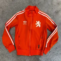 アディダス オレンジ オランダ サッカーチーム トラックジャージ ジャージ