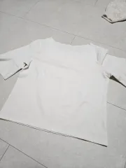 アイボリー ゴージ 半袖 Tシャツ