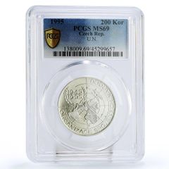 1913A ドイツ プロイセン ナポレオン敗北 3マルク 銀貨 NGC MS62