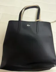 LACOSTE ラコステ アナ ショッパーバッグ ブラック