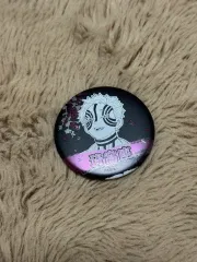 鬼滅の刃 猗窩座 原画 缶バッジ