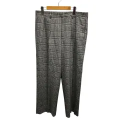 エトロ ETRO イタリア製 千鳥柄 総柄 スラックス パンツ ボトムス 46  Mサイズ相当 グレー系のサムネイル