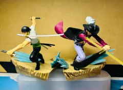 ONE PIECE ゾロ ミホーク 戦光絶景 フィギュア セット