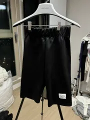 ブラック 5分 パンツ