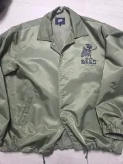 DEUS EX MACHINA デビル コーチジャケット カーキ XL