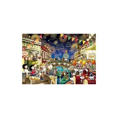 【新着商品】エポック社 300ピース ジグソーパズル PEANUTS スヌーピー ファイアーワークス (26×38cm) 28-310s のり付き ヘラ付き 点数券付き EPOCH