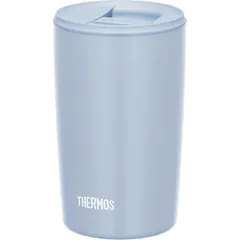 【新着商品】【.限定品】サーモス 真空断熱タンブラー フタ付き 食洗機対応 400ml アッシュブルー JDP-401 ASB
