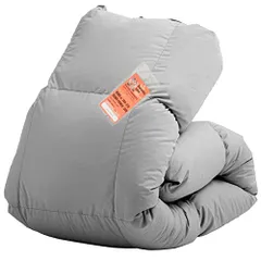 タンスのゲン 羽毛布団 シングル【コインランドリーで洗える！】W防ダニ ダウン70％ 充填量1.0kg 日本製 7年保証 洗える ウォッシャブル 掛け布団 19110061(99942)po