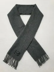 キルテイン カシミア100% マフラー グレー