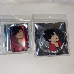 ハイキュー 黒尾 鉄朗 バッジ 2種 まとめ 出品