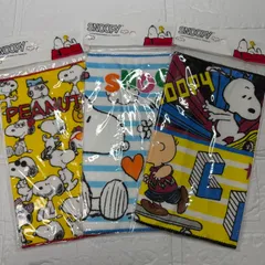 スヌーピー  タオルハンカチ　3枚セット