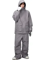 [アッシュグリーム] エントリーモデル スノーボードウェア 上下セット 耐水圧12,000mm メンズ レディース AG-25SETe c4ea8f65
