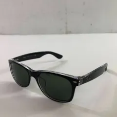 04w5964∞※【中古】 Ray-Ban レイバン サングラス NEW WAYFARER CLASSIC RB2132-F 黒縁 55□18 140 3N 【八王子店】