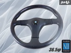 NARDI ナルディ 3本スポークステアリング NARDI ナルディ 3本スポーク ステアリング ブラック レザー パッド