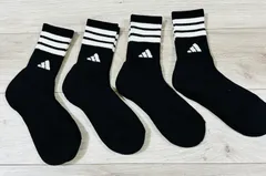 アディダス　くつ下　23〜25  4足セット