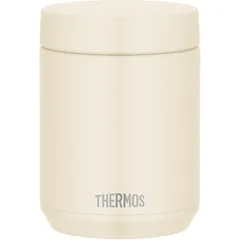 【新着商品】【食洗機対応モデル】 サーモス 真空断熱スープジャー 500ml アイボリー 全パーツ食洗機OK 保温保冷 お手入れ簡単 口当たりがやさしい丸口設計 スタンダードモデル JED-500 IV